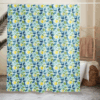 Front of Lemon Grove Bliss Shower Curtain