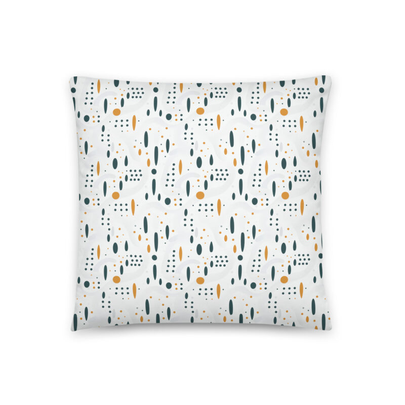 Modern Dot Symphony Modern Accent Pillow - FRONT