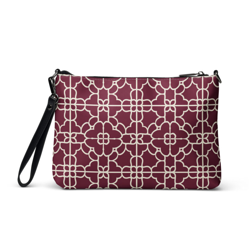 Crimson Majesty Crossbody Bag - Back View