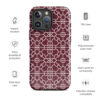 iphone-16-pro-max. iPhone cases . Cute phone cases with red geometric design and features.