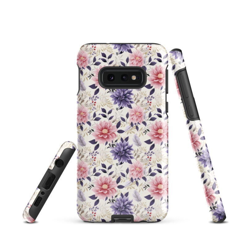 samsung-galaxy-s10e. Cute phone cases Samsung phone case with floral design.