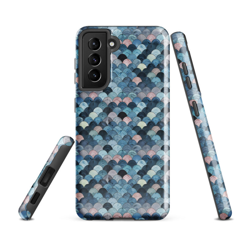 samsung-galaxy-s21-fe. Samsung phone case with cute ocean patterns.