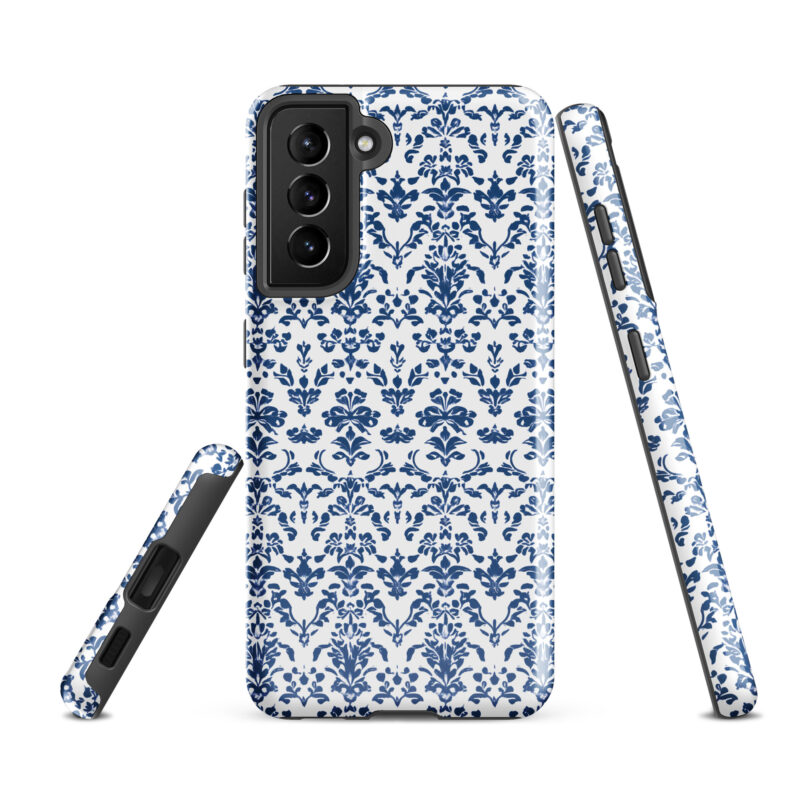 samsung-galaxy-s21-fe. Samsung phone case. Cute phone cases with floral print design.