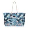 Oceanic Scales Oversized Weekender - Front View