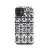 iphone-11. iPhone cases with cute bloom tile design.