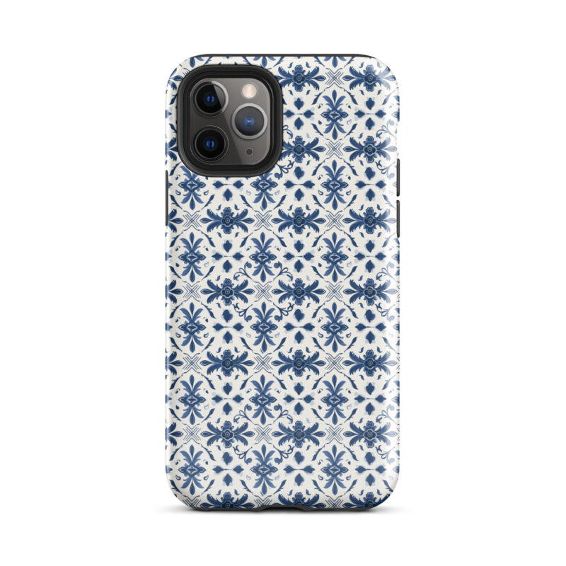iphone-11-pro. iPhone cases with cute azulejo design.