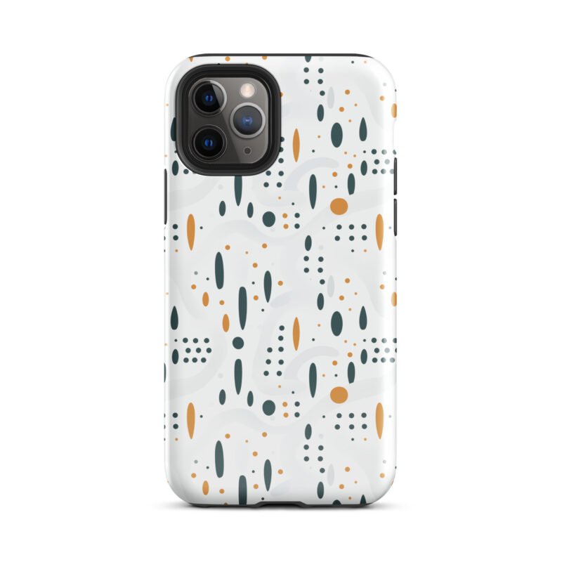 iphone-11-pro-. iPhone cases with cute dots design.