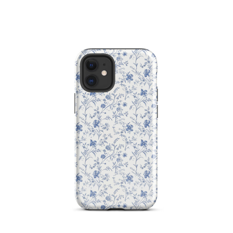 iphone-12-mini. iPhone cases with cute floral charm design.