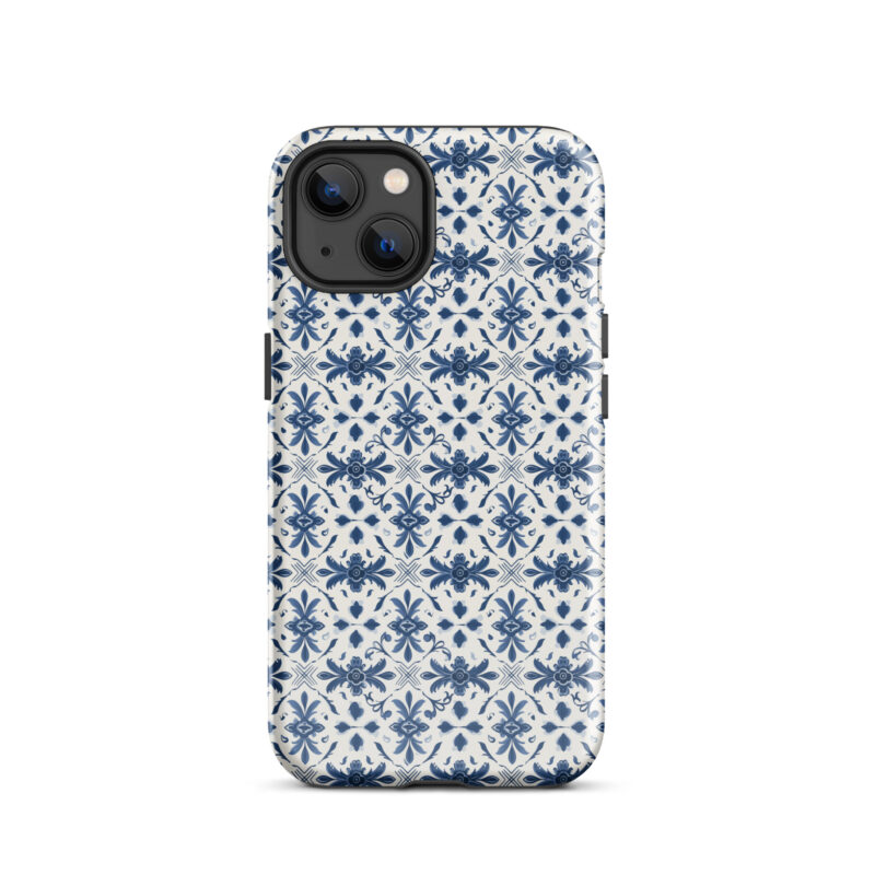 iphone-13. iPhone cases with chic azulejo design.