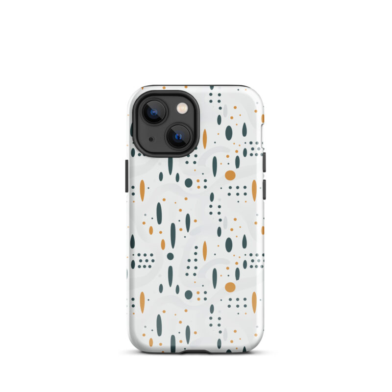 iphone-13-mini. iPhone cases with cute dots design.