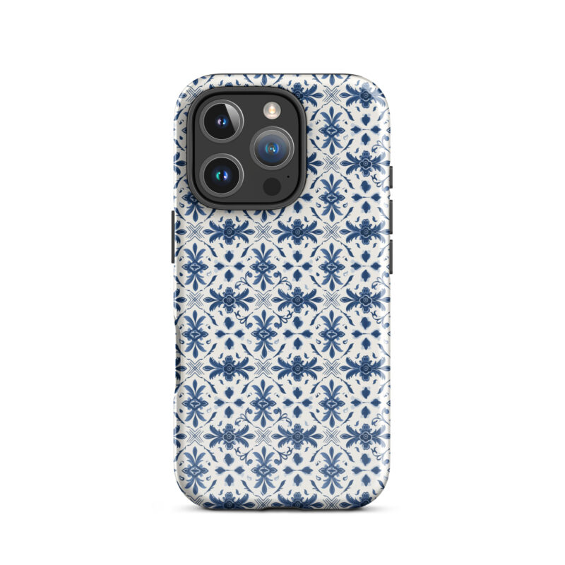 iphone-16-pro. iPhone cases with chic Azulejo design.