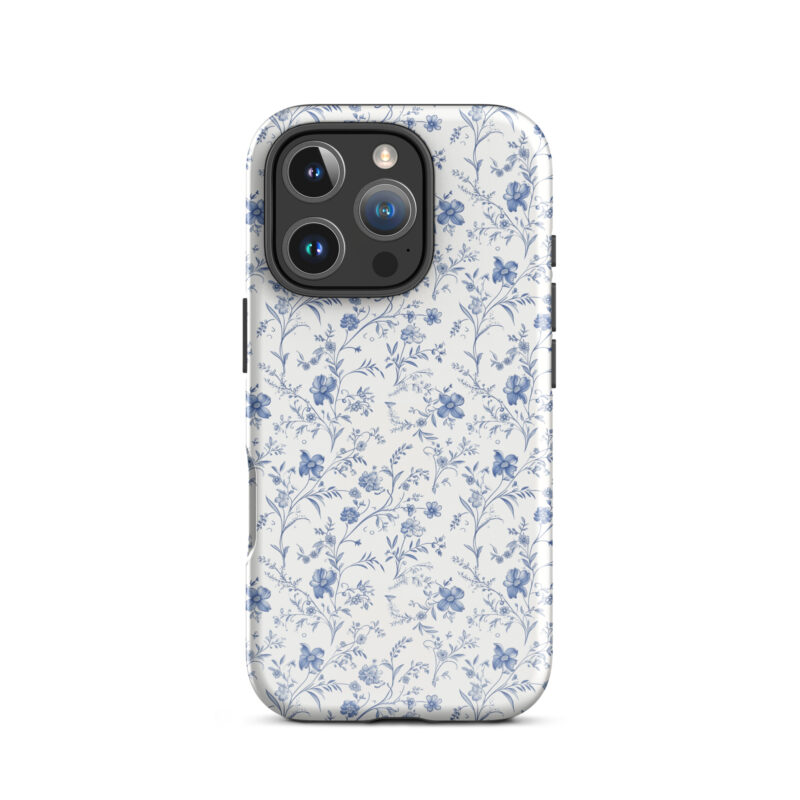 iphone-16-pro. iPhone cases with cute floral charm design.