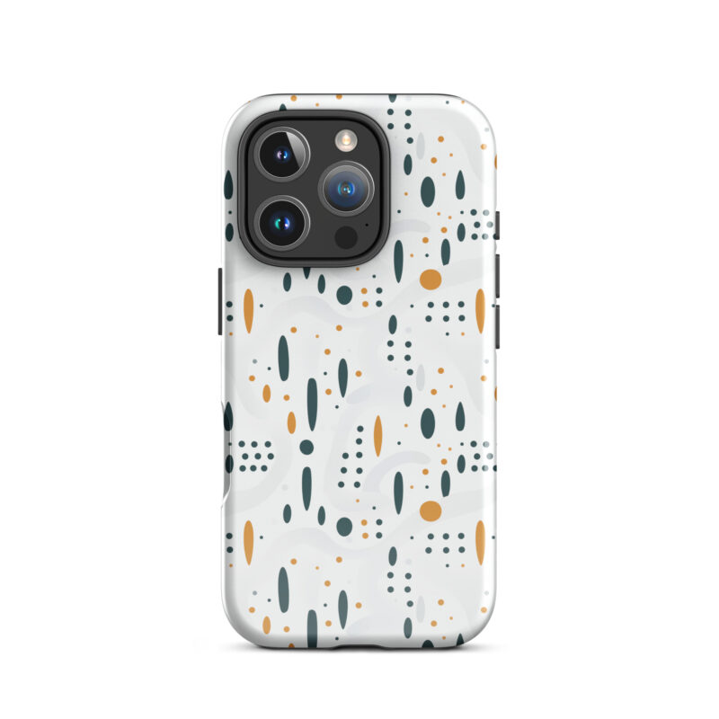 iphone-16-pro. iPhone cases with cute dots design.