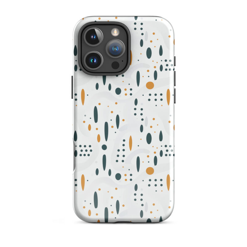 -iphone-16-pro-max. iPhone cases with cute dots design.