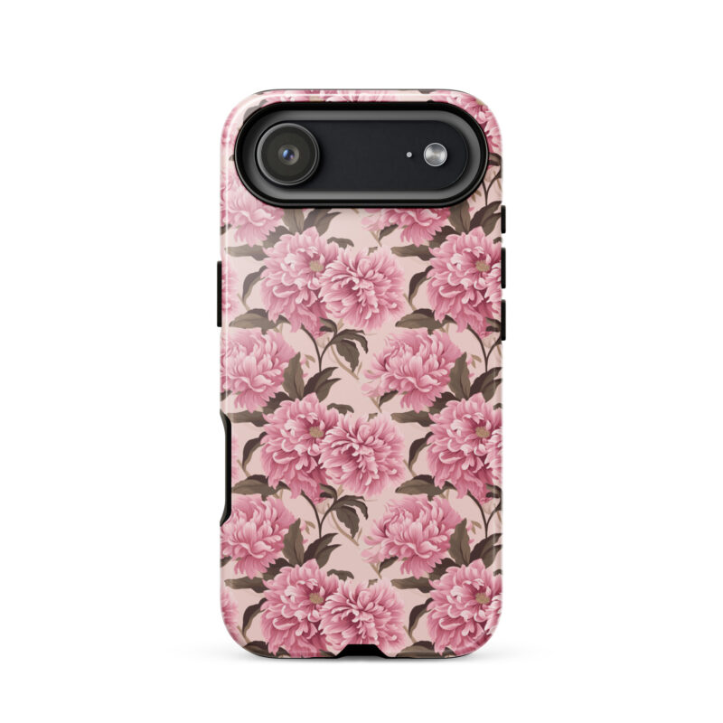 iphone-17-air. iPhone cases. with cute pink floral pattern.