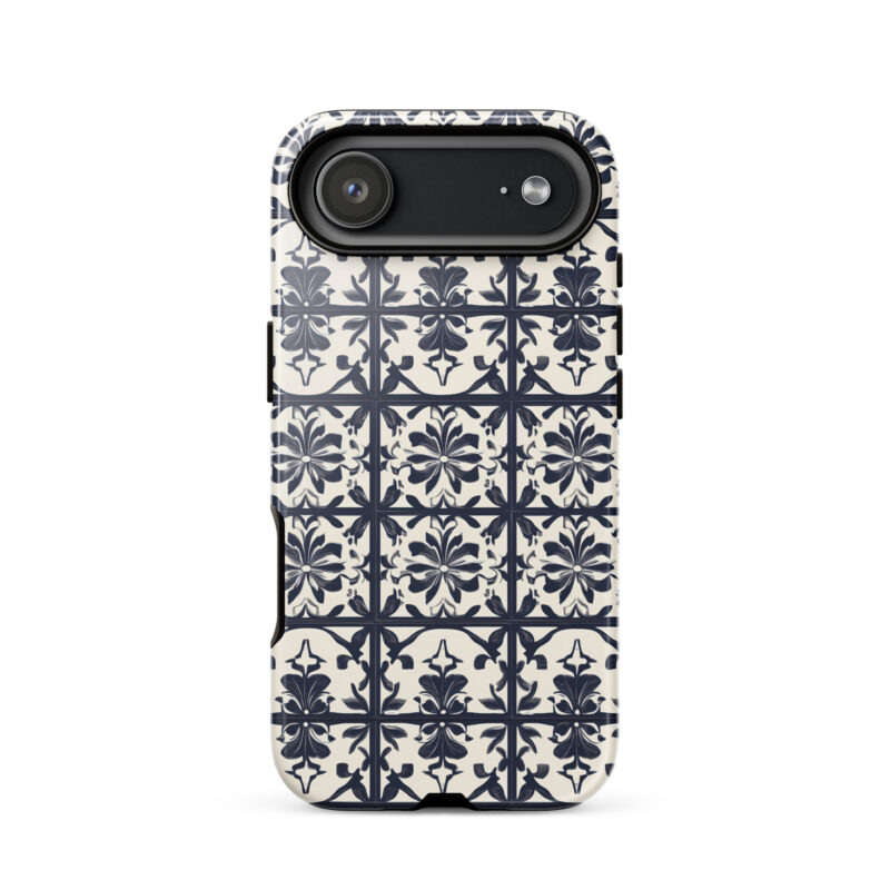 iphone-17-air. iPhone cases with cute bloom tile design