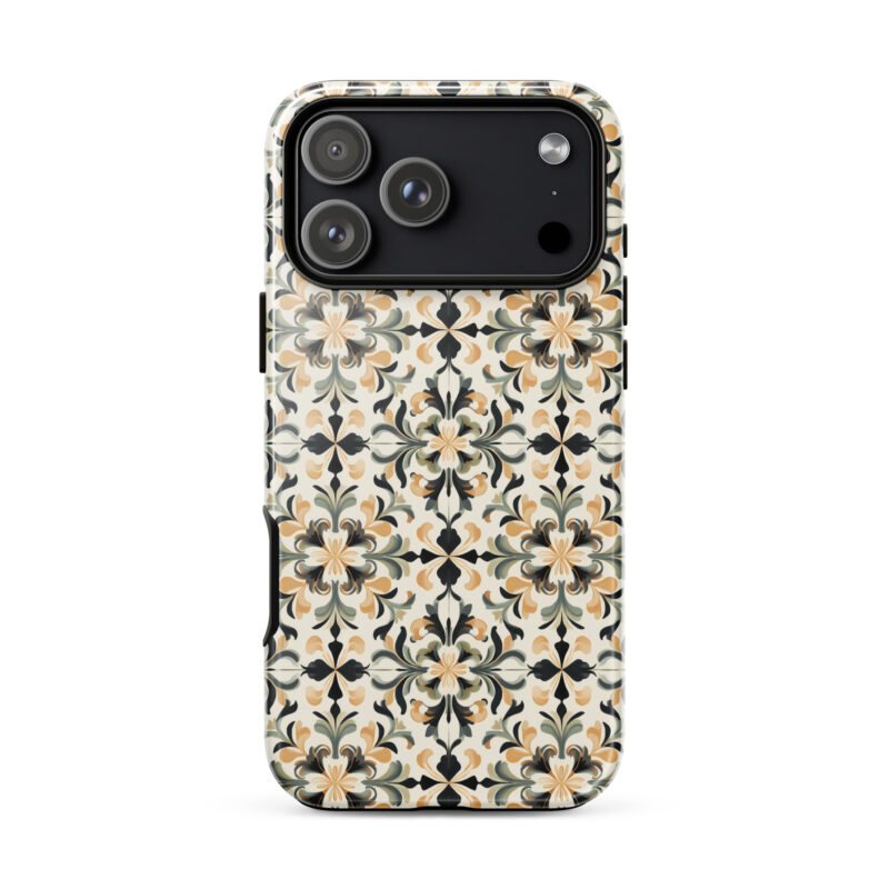 iphone-17-pro-max.iPhone cases with cute golden floral design
