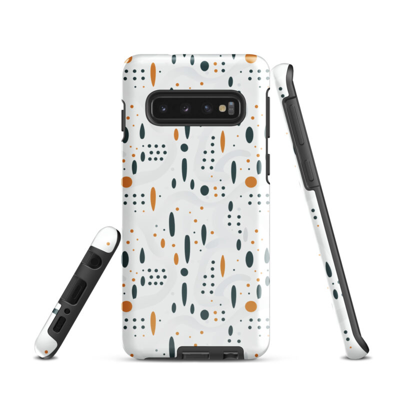 samsung-galaxy-s10. Samsung phone case with cute dots design.