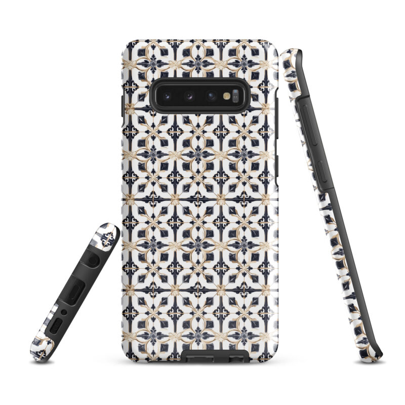 samsung-galaxy-s10-plus-Samsung phone case with cute diamond tiles