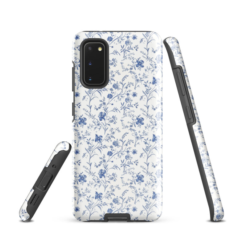 samsung-galaxy-s20. Samsung phone case with cute floral charm design.