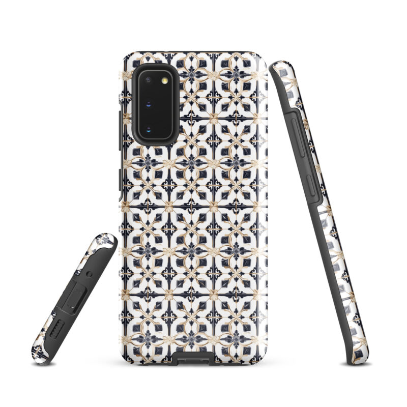 samsung-galaxy-s20. Samsung phone case with cute diamond tile design.