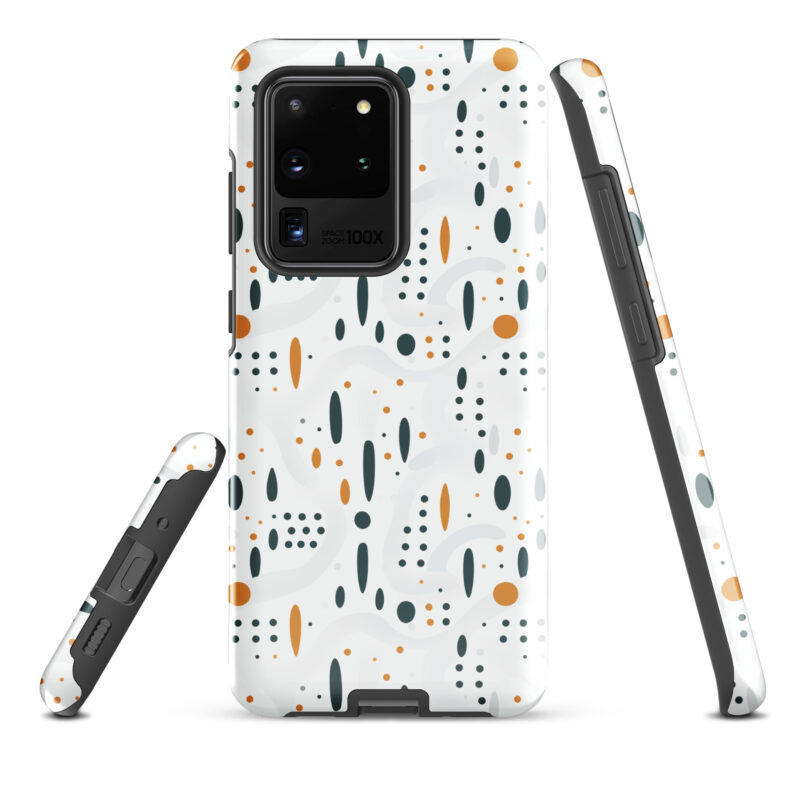 samsung-galaxy-s20-ultra. Samsung phone case with cute dots design.