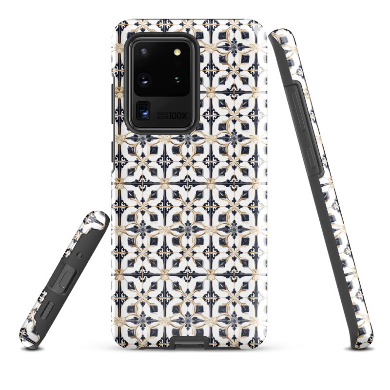 samsung-galaxy-s20-ultra. Samsung phone case with chic diamond tile pattern