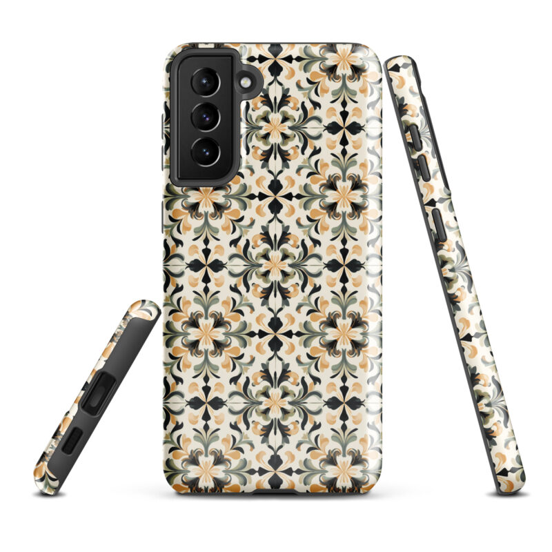 samsung-galaxy-s21-plus. Samsung phone case with cute floral design.
