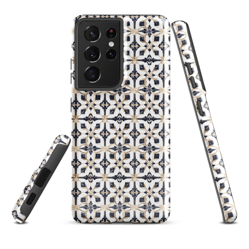 samsung-galaxy-s21-ultra. Samsung phone case with chic diamond tile design