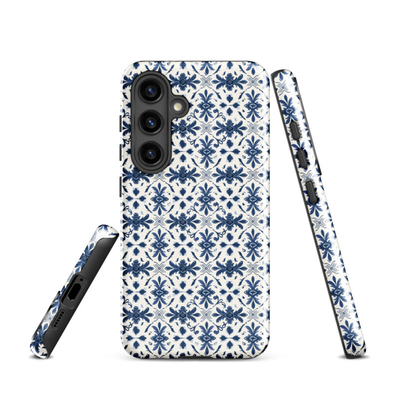 samsung-galaxy-s24. Samsung phone case with cute azulejo design.