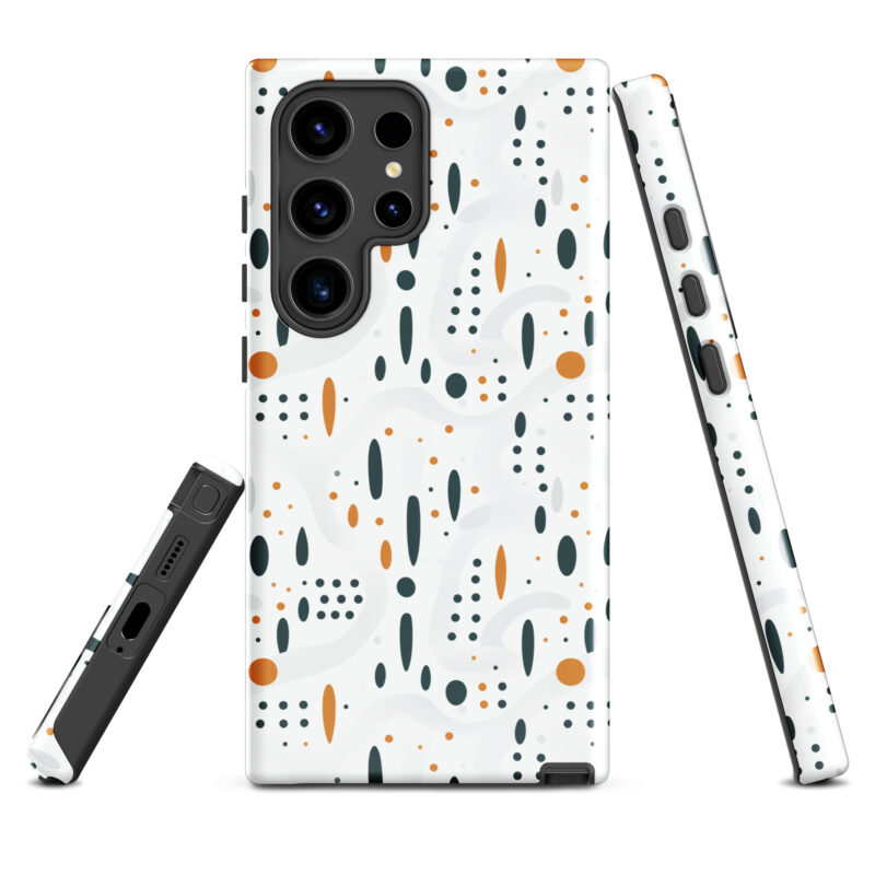 samsung-galaxy-s24-ultra. Samsung phone case with cute dots design.