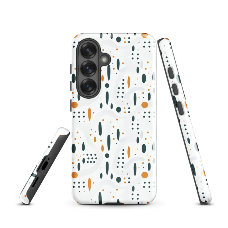 samsung-galaxy-s25. Samsung phone case with cute dots design.