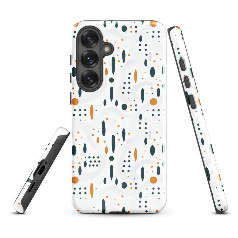 samsung-galaxy-s25-plus.Samsung phone case with cute dots design.