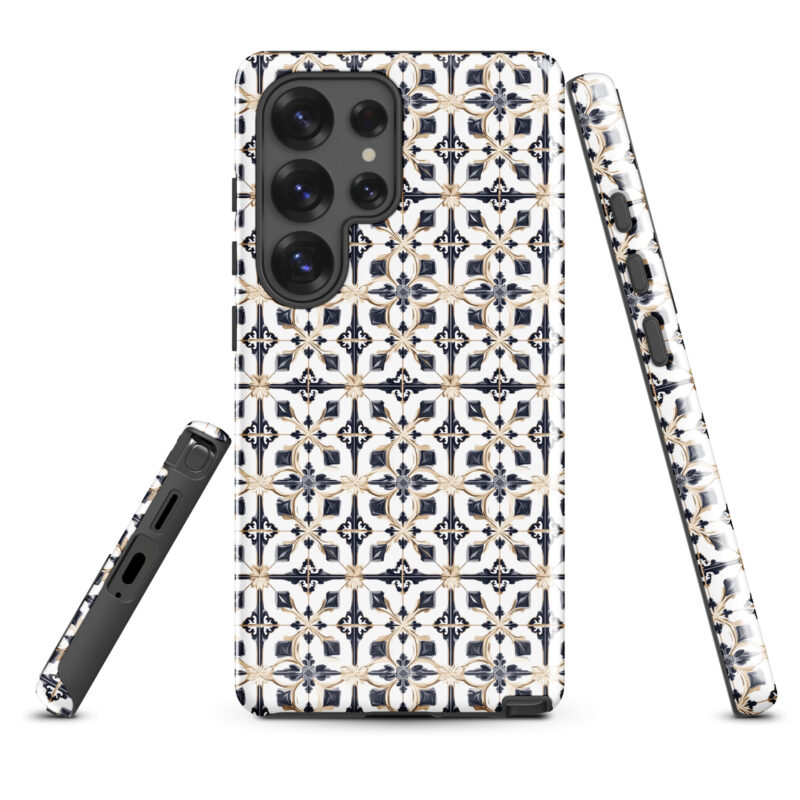 samsung-galaxy-s25-ultra. Samsung phone case with chic diamond tiles design.