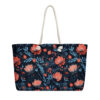 Midnight Berry Blooms – Weekender Bag - Front View