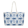 Portuguese Azulejo Elegance – Weekender Bag - Front View