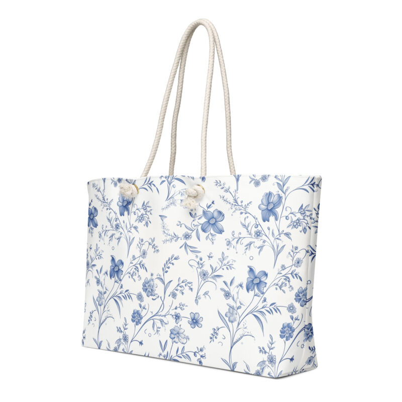 Carry-on luggage. French Floral Charm. Weekender bag
