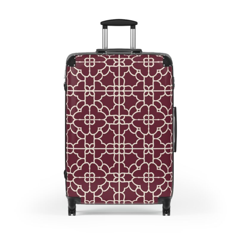 Crimson Majesty – Suitcase | Sophisticated Inspired Luggage - Large