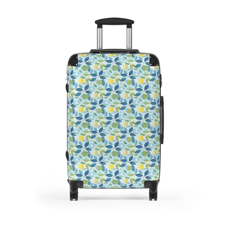 Lemon Grove Bliss – Medium Suitcase | Botanical Inspired Luggage