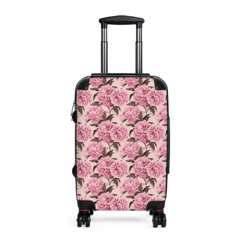 Blush Bloom Elegance – Suitcase | Botanica Inspired Luggage - Small