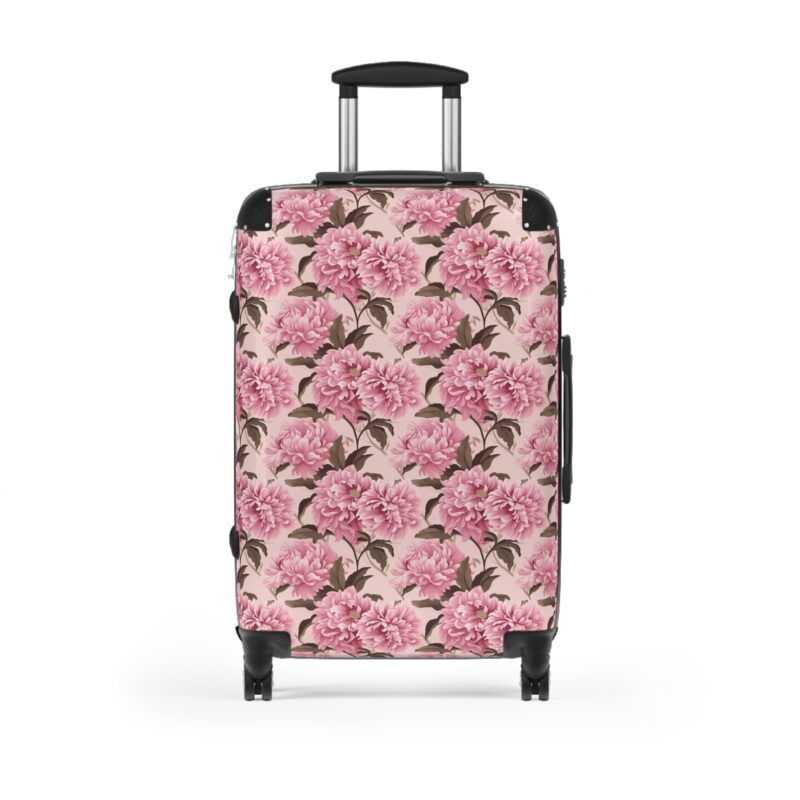 Blush Bloom Elegance – Suitcase | Botanica Inspired Luggage - Medium