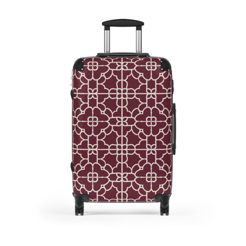 Crimson Majesty – Suitcase | Sophisticated Inspired Luggage - Medium