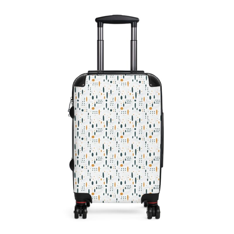 Modern Dot Symphony – Suitcase | Contemporary Modern Luggage - Small Carry-on