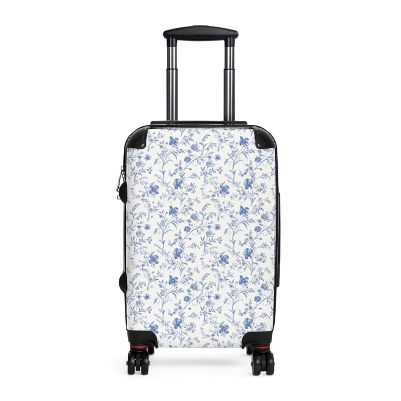 French Floral Charm – Suitcase | Traditional Inspired Luggage - Small / Carryon